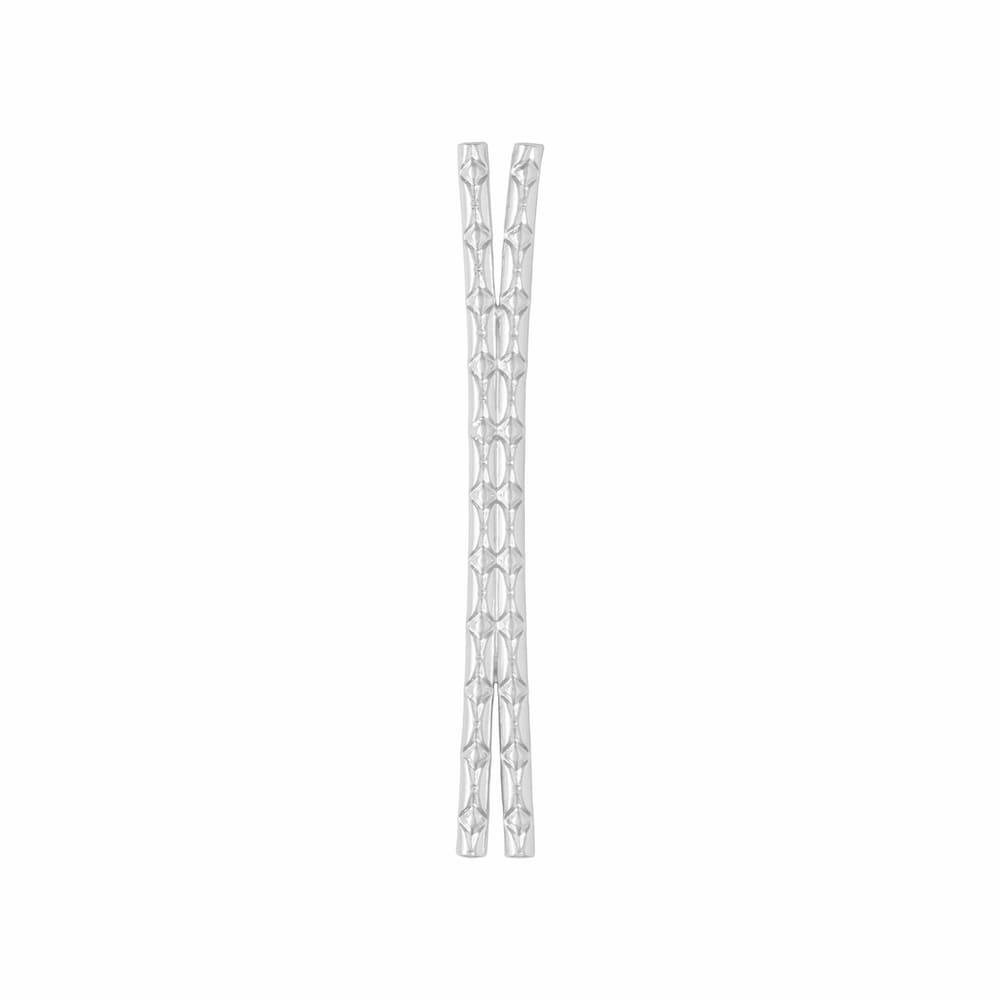 diamondback silver double half round band