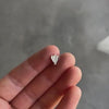 silver fan with bead