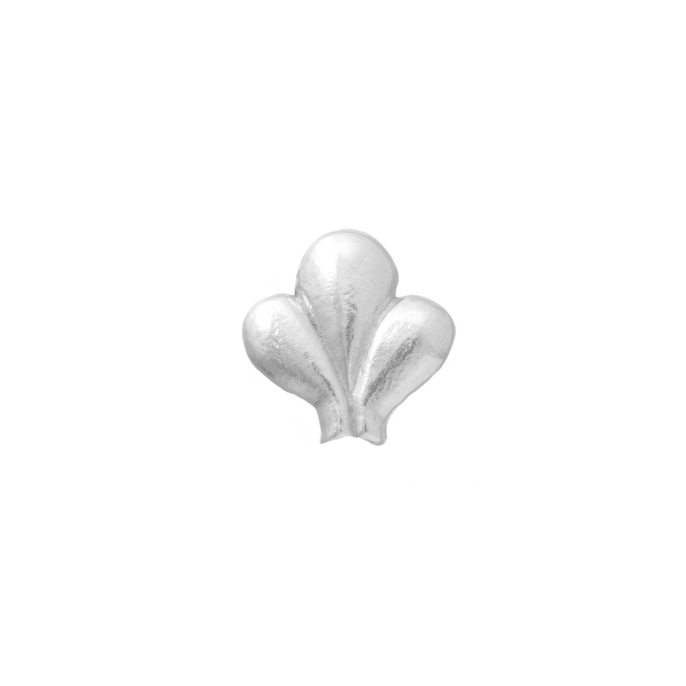 silver flower petal casting