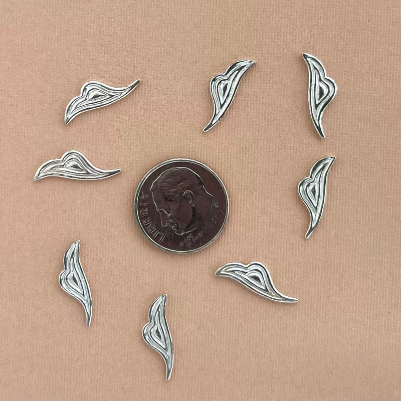 silver leaf solderable accent