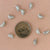 silver bead embellishment