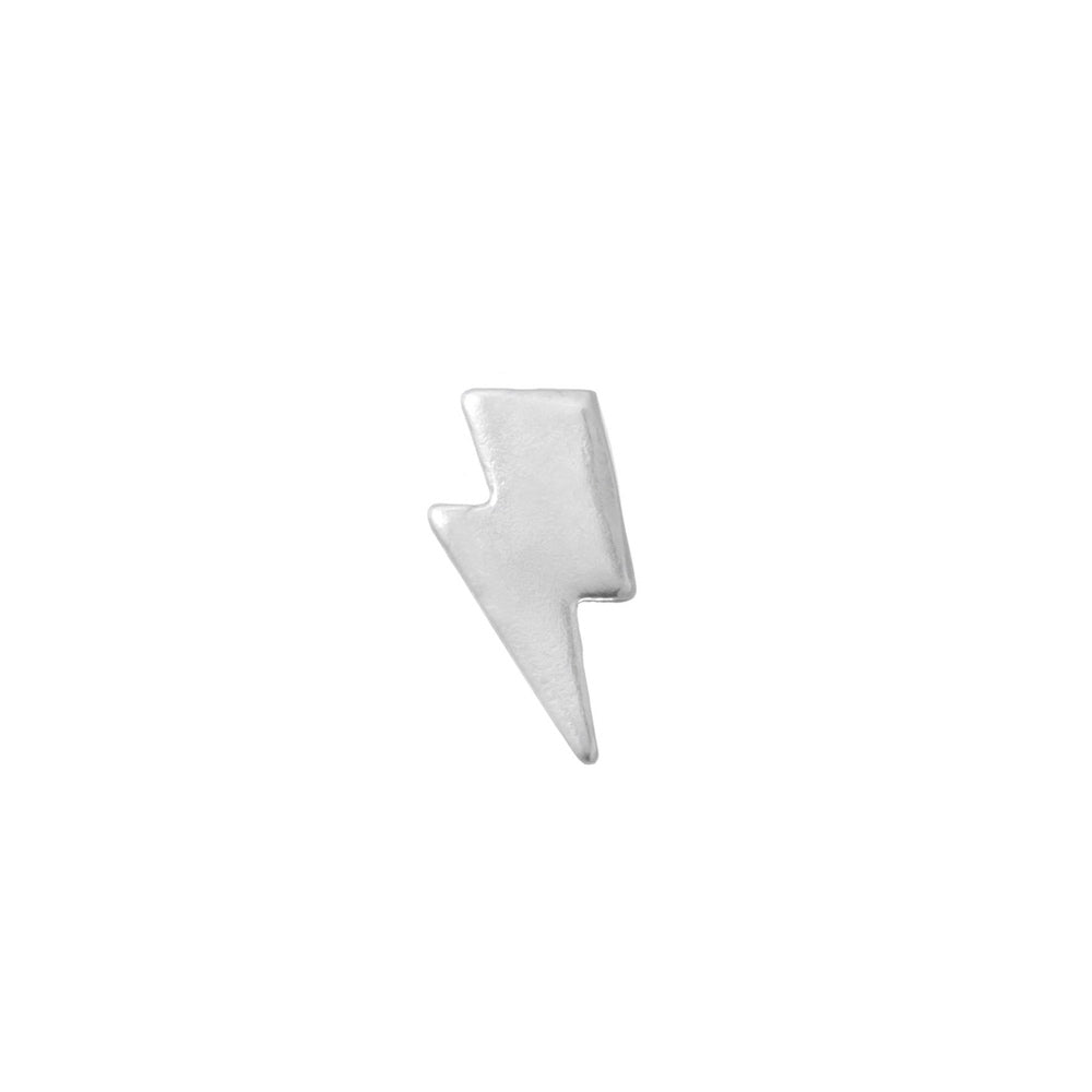 silver lightning bolt