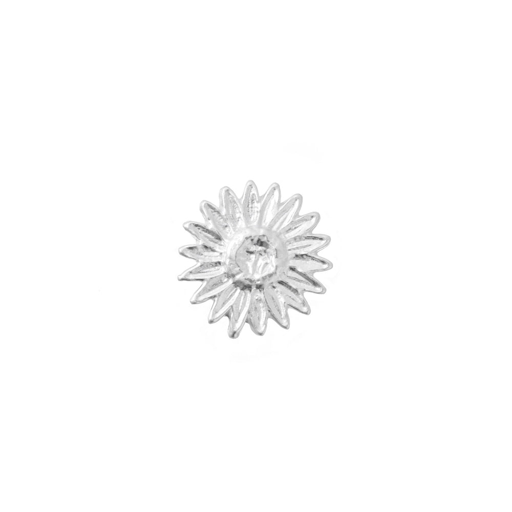 silver sunflower casting